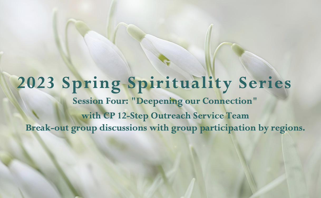 Spring Spirituality Series 2023 Session Four